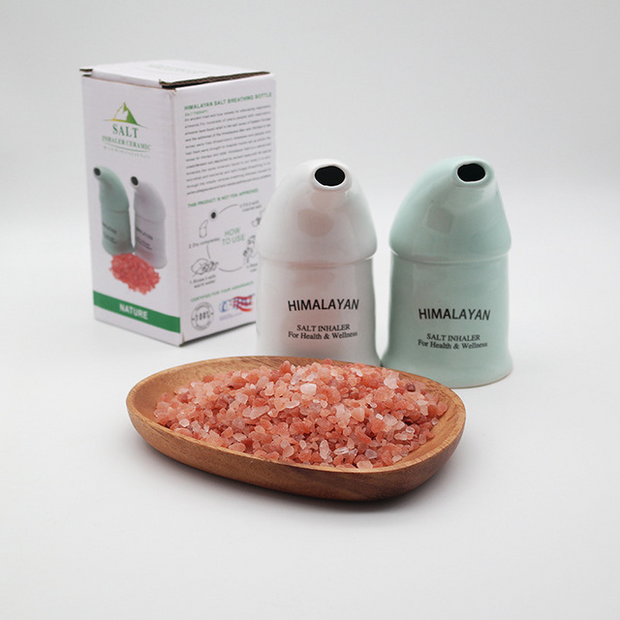 Himalayan salt breathing bottle