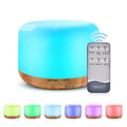 Wood Grain Ultrasonic Aroma Diffuser Essential Oil Humidifier