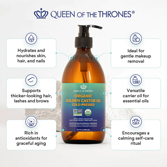USDA Organic Golden Castor Oil